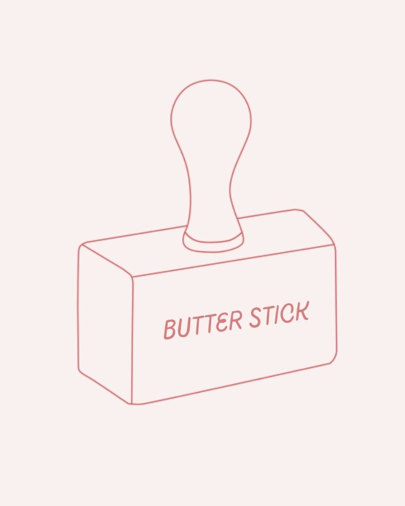 Butter Stick Stamp