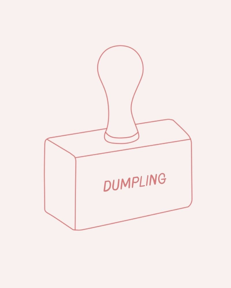 Dumpling Stamp