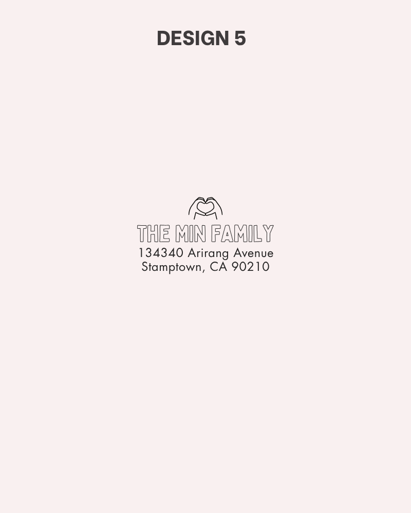 Custom Address Stamp