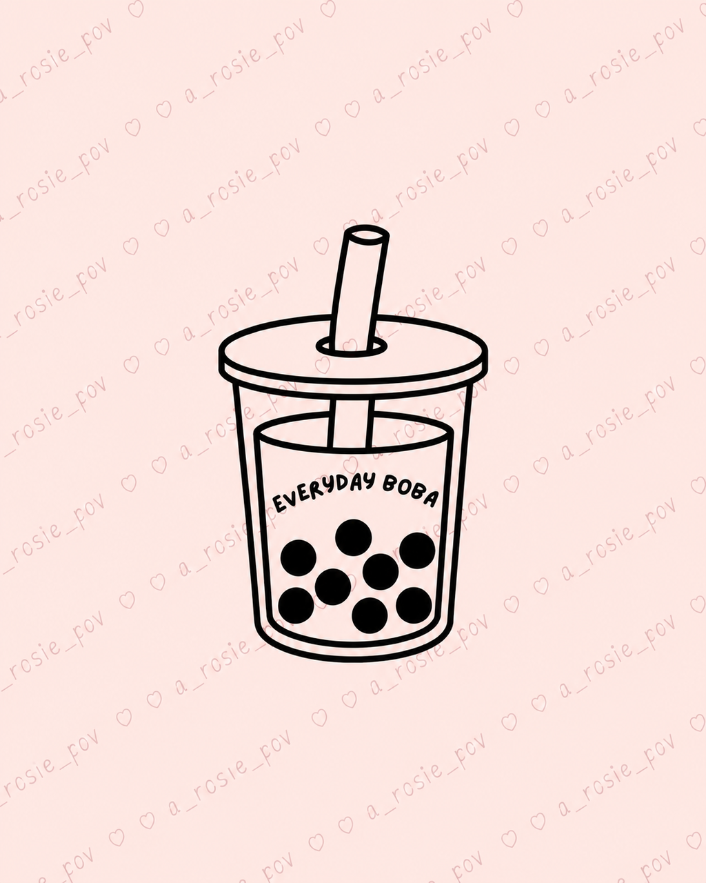 Everyday Boba Stamp