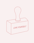 BTS Love Yourself Heart Stamp