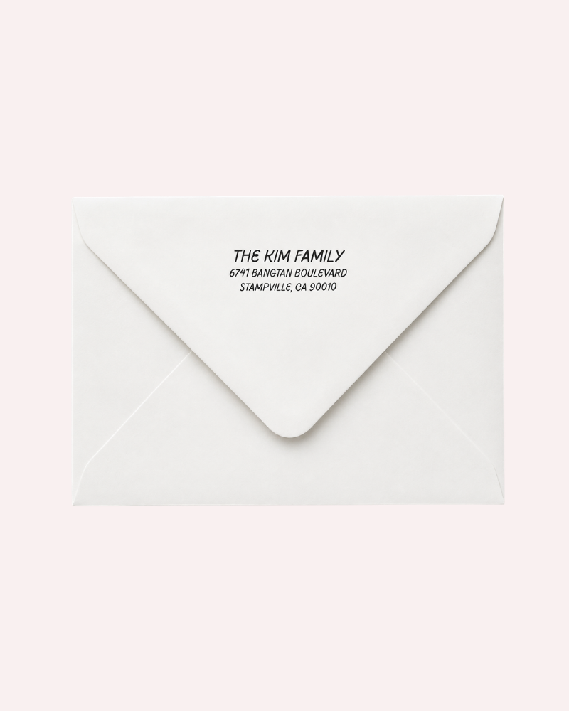 Custom Address Stamp