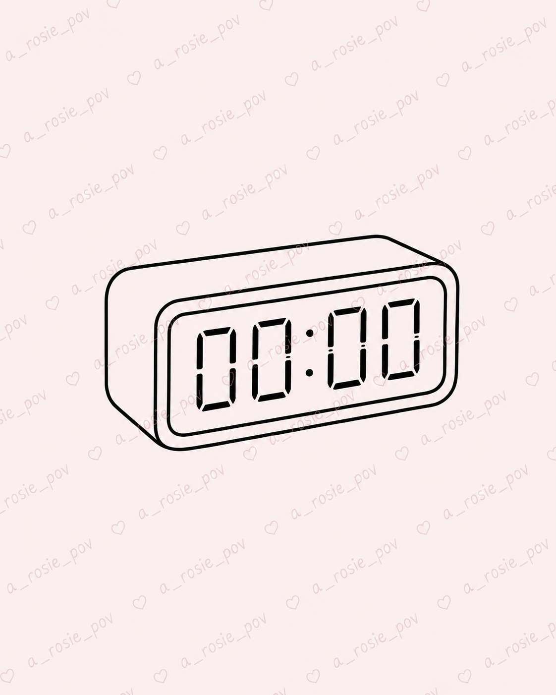 BTS Zero O'Clock Stamp